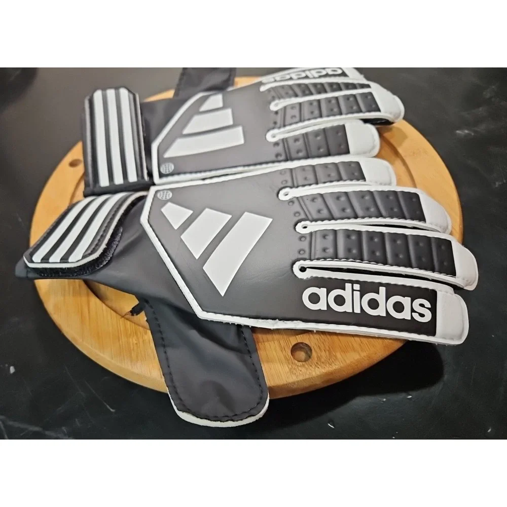 adidas Trio Club Goalkeeper Goalie Gloves Soccer Futbol Football *EUC* Size‎ 6